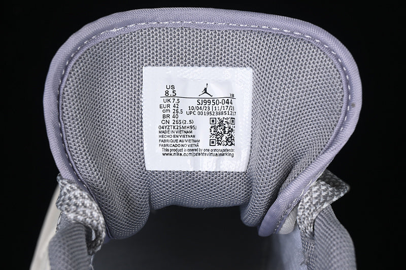 Nike Air Jordan 1 Low Off White Grey Sneakers