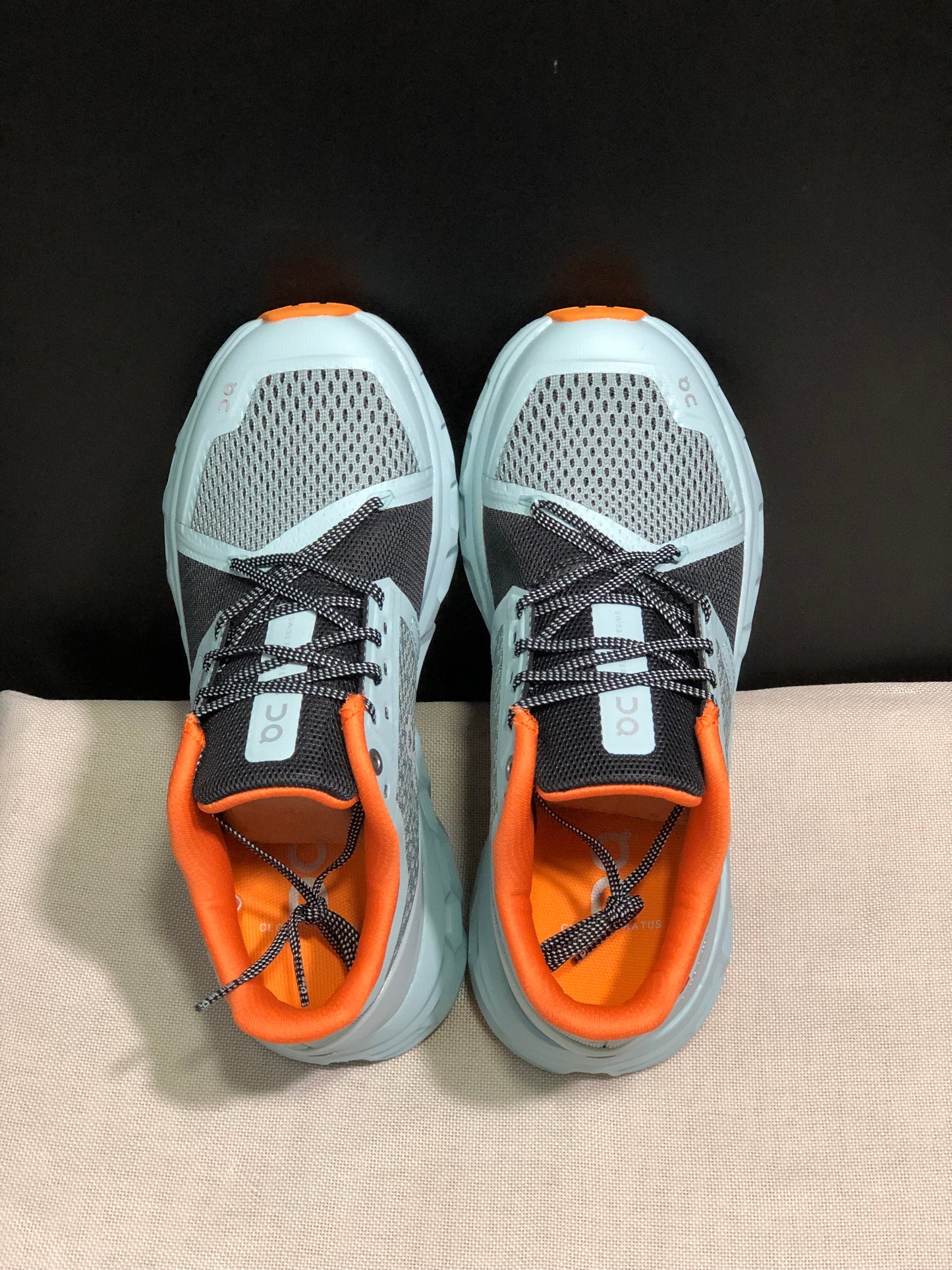 On Running Cloudstratus Shock-Absorbing And Breathable Running Shoes Pebble Lime/Green