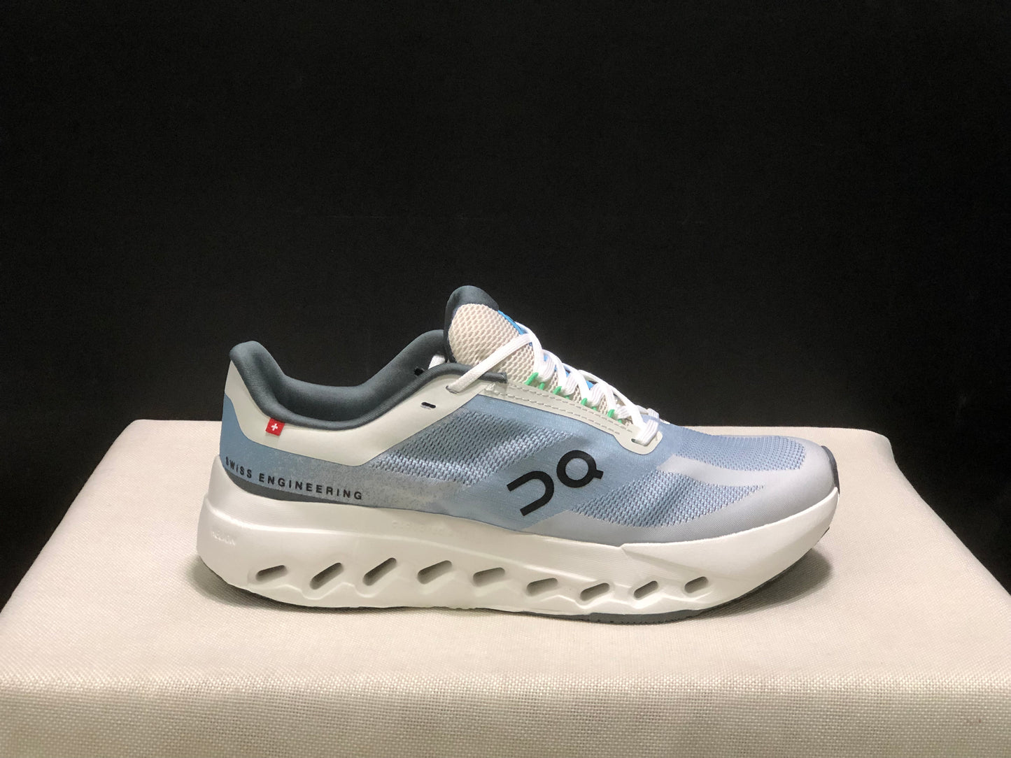 On Running Cloudsurfer Next Casual Running Shoes Niagara/White