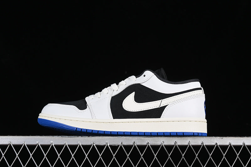 Nike Air Jordan 1 Low Quai 54 Off Noir Summit White Burn Sunrise Sail Sneakers