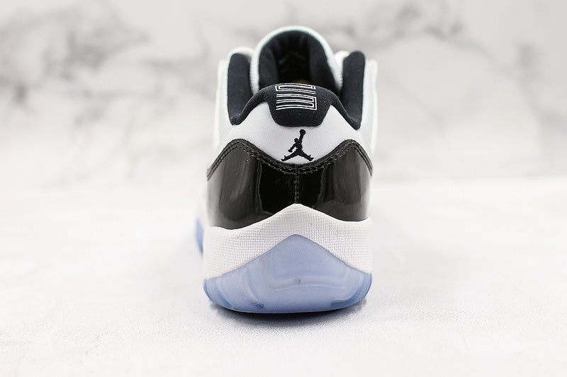 Nike Air Jordan 11 Retro Low Concord White Black Cool Sneakers