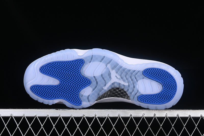 Nike Air Jordan 11 Retro Low Space Jam White Blue Black Sneakers