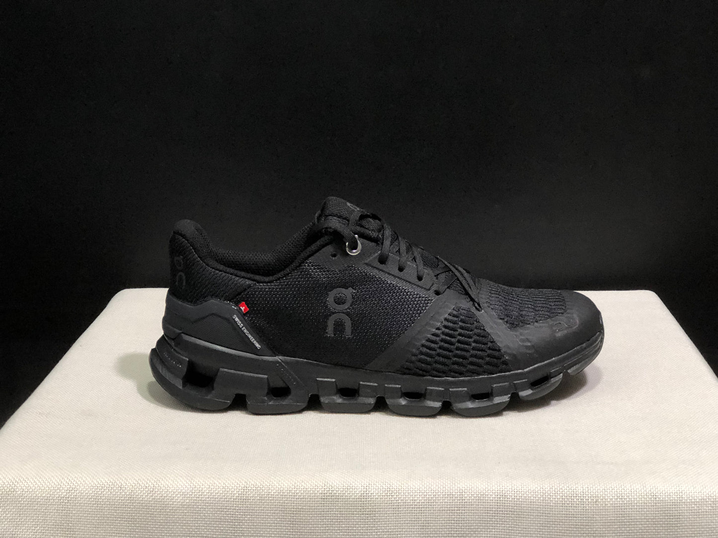 On Running Cloudflyer Shock-Absorbing Running Shoes All Black
