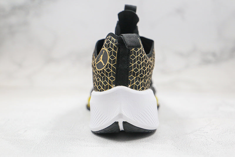 Nike Air Jordan Zoom Renegade Black Gold Sneakers