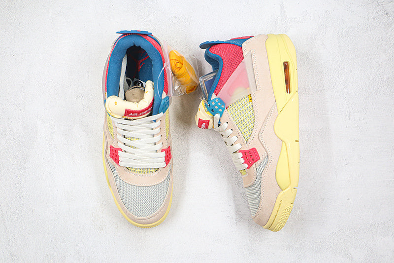 Nike Air Jordan Retro 4 Cream Pink Sneakers