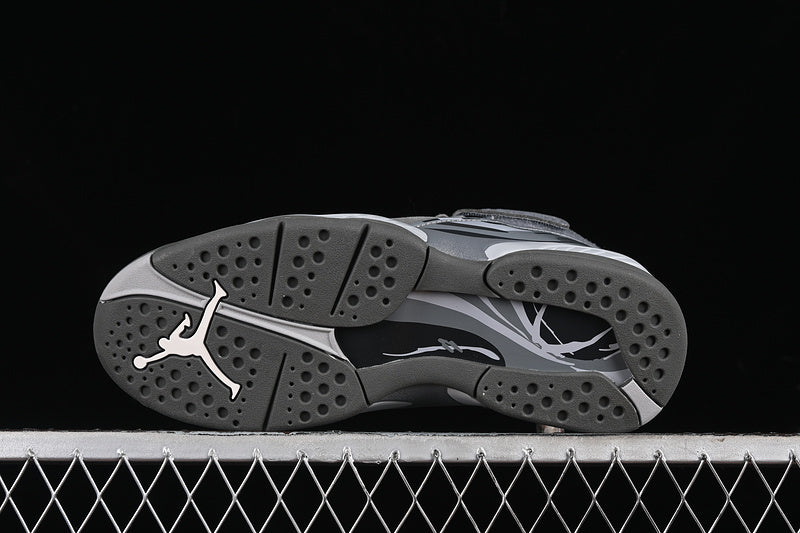 Nike Air Jordan 8 Retro Wolf Grey Sneakers