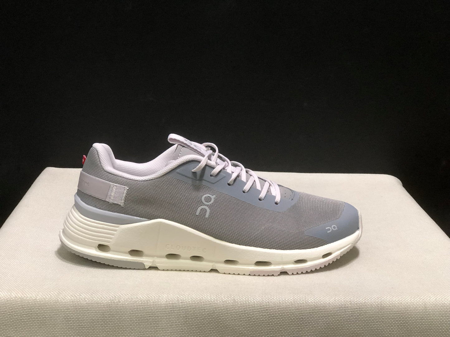 On Running Cloudnova Form 2 Fashionable Casual Running Shoes Fog Grey/Lavender