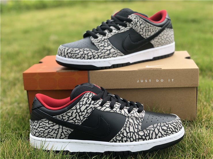 Nike Supreme Dunk Pro SB Low Black Sneakers