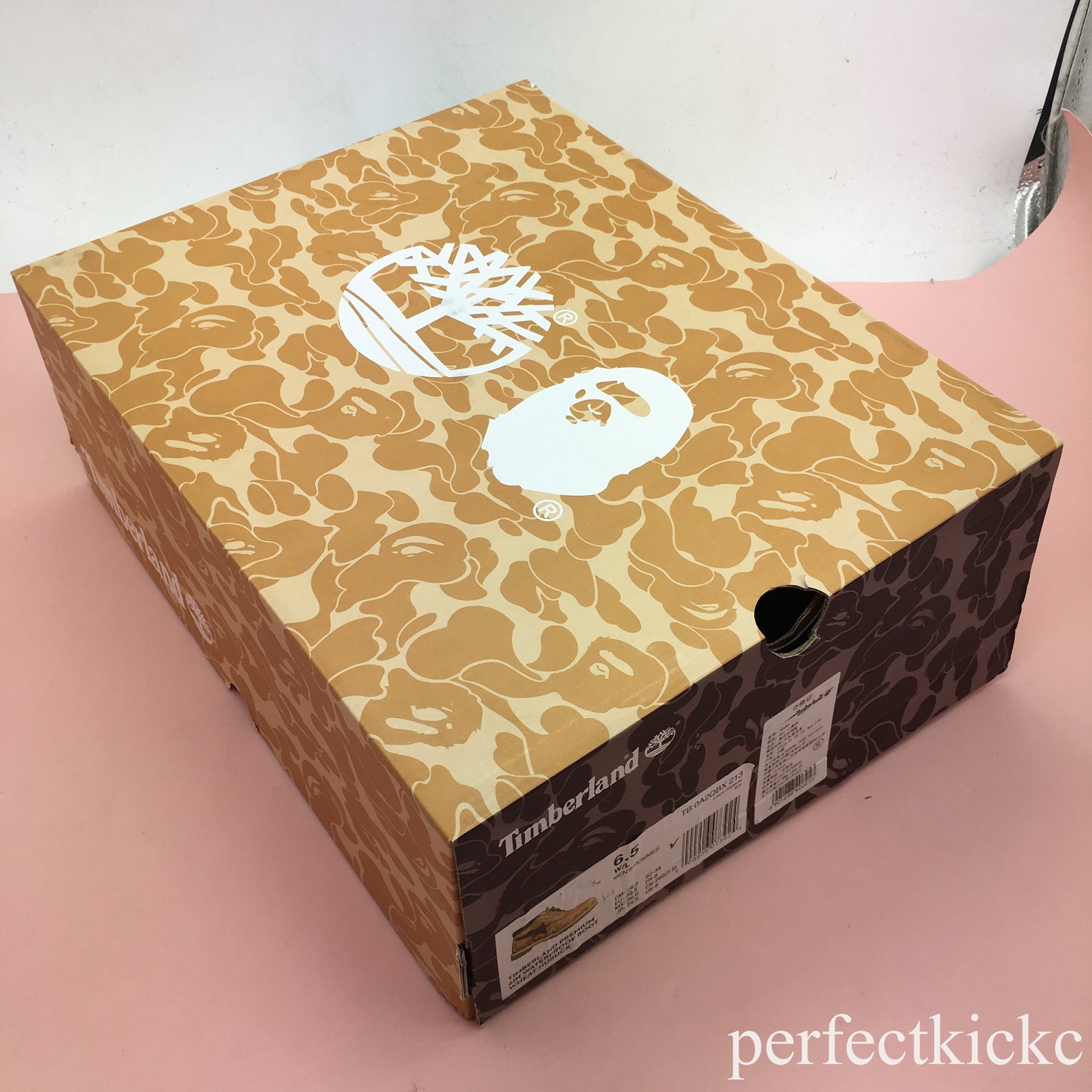 Timberland Chukka Boots A Bathing Ape Wheat