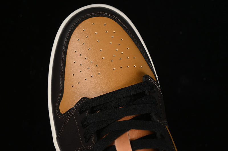 Nike Air Jordan 1 Low Baroque Brown Black Sneakers