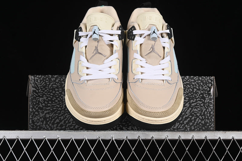 Nike Air Jordan Spizike Low Blue Brown Khaki Sneakers