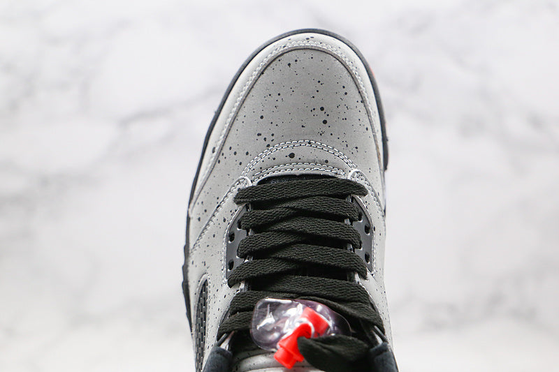 Nike Jordan 5 Retro Low Shoes Neymar 2016 Gray Sneakers