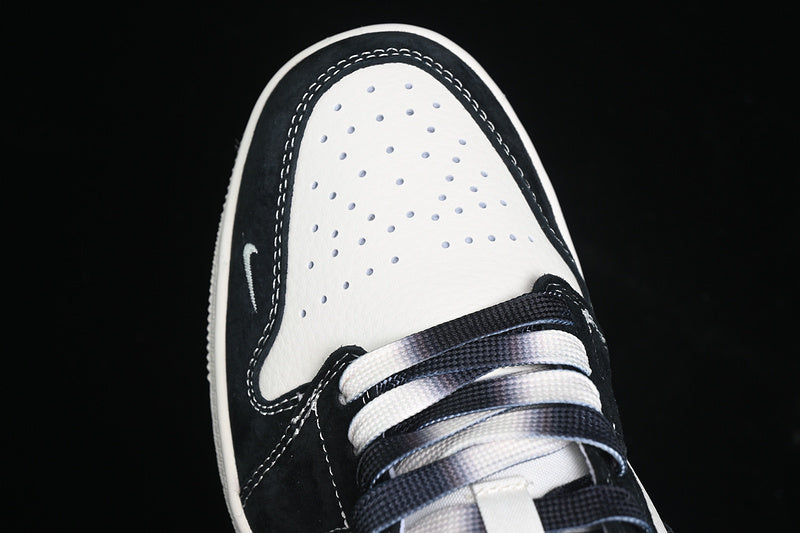 Nike Air Jordan 1 Low Supreme White Black Sneakers