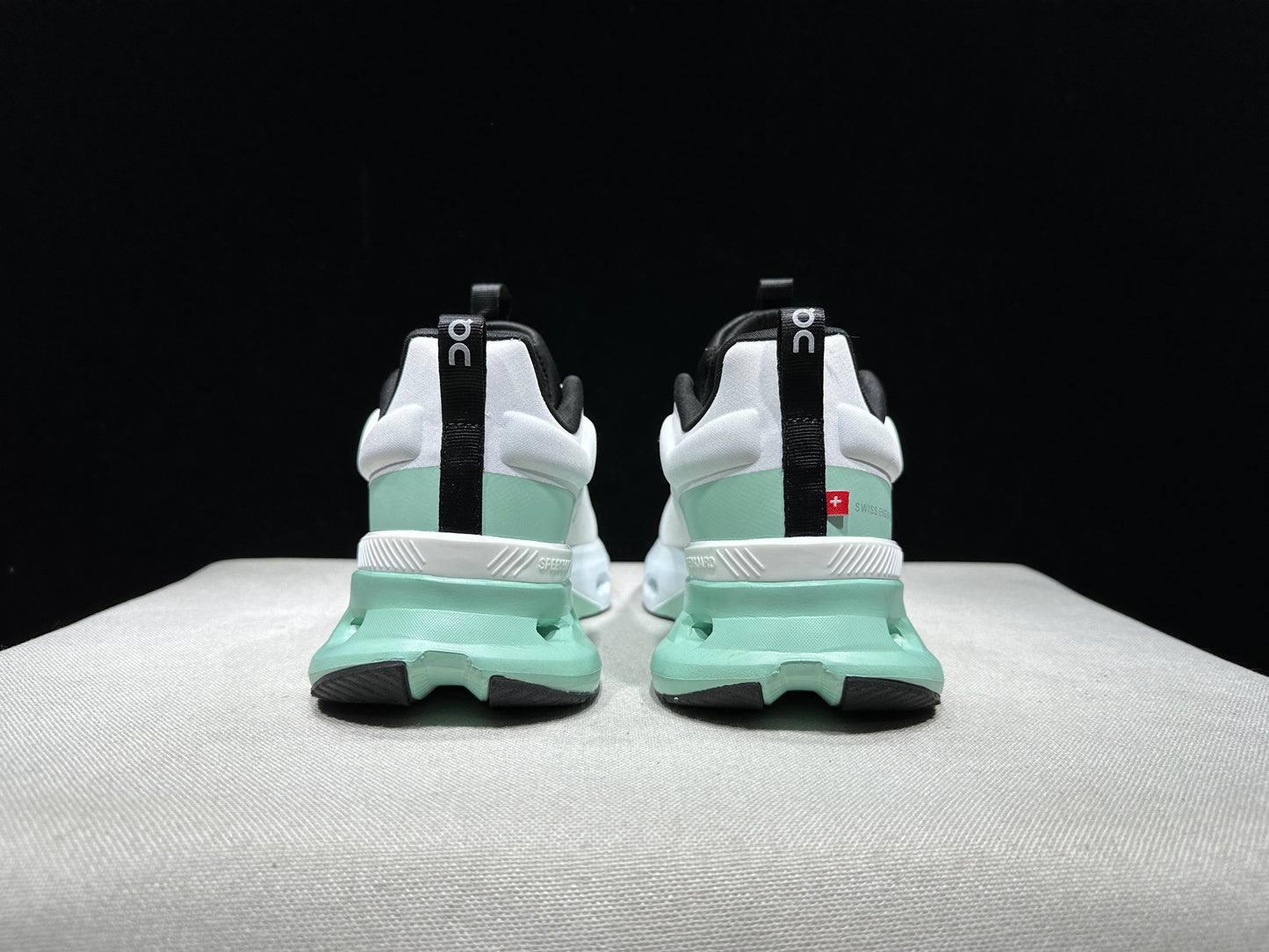 On Running Cloudnova X Comfortable Anti-Slip Running Shoes White/Tiffany Blue