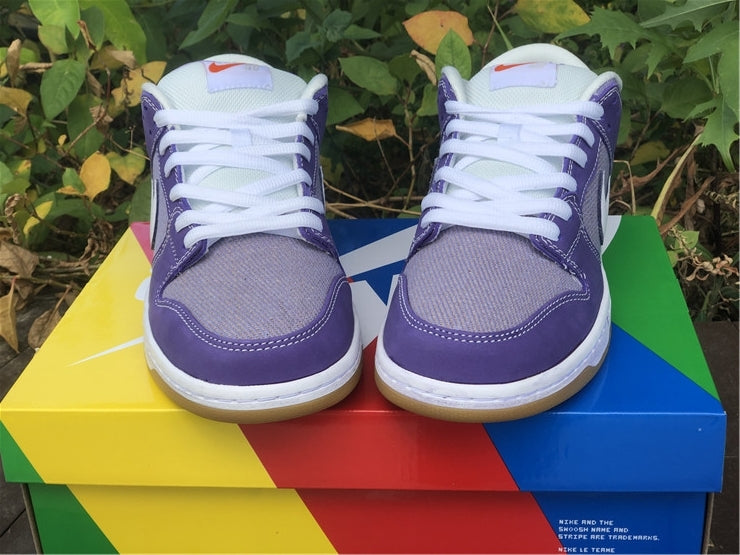 Nike SB Dunk Low Pro ISO Orange Label Lilac Purple Sneakers
