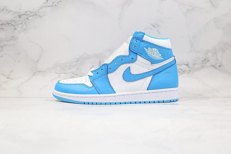 Nike Air Jordan 1 Retro High OG UNC 2015 Blue White Sneakers