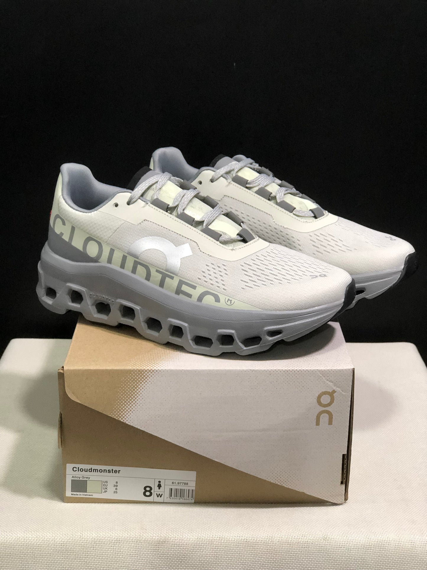 On Running Cloudmonster CNY Shock-Absorbing And Anti-Slip Sports Shoes Year Of The Dragon Special Edition Alloy/Grey