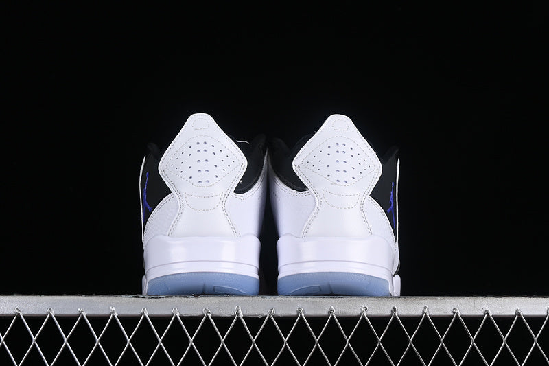 Nike Air Jordan Courtside 23 Black White Clear Rubber Sole Sneakers