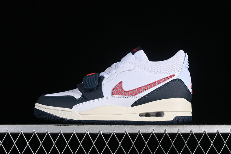 Nike Air Jordan Legacy 312 Low White Navy Sneakers