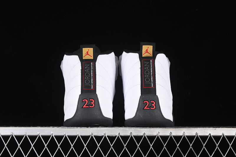 Nike Air Jordan 12 Low Black White Sneakers