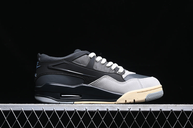 Nike Air Jordan 4 Remastered Light Grey Dark Smoke Grey Sneakers