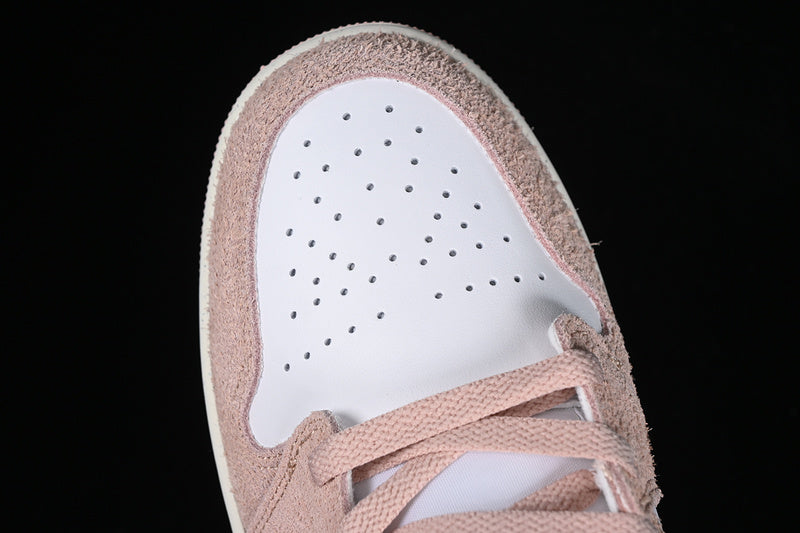 Nike Air Jordan 1 Mid White Sail Legend Pink Sneakers