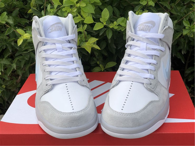 Nike Dunk High Slam Jam White Pure Platinum Sneakers