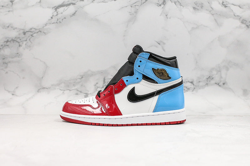 Nike Air Jordan 1 Retro OG High Fearless Red White Blue Sneakers