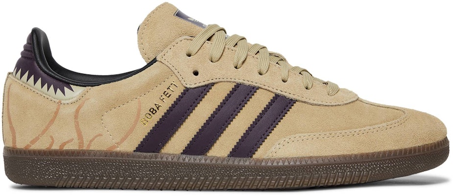 Star Wars Adidas Samba Boba Fett Brown GX6806 Lifestyle Shoes