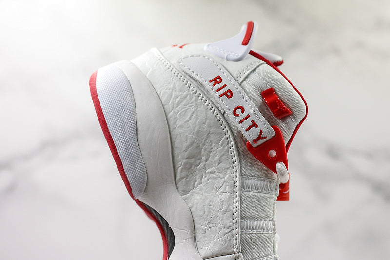Nike Air Jordan 6 Rings White Red Sneakers