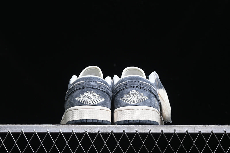Nike Air Jordan 1 Low Grey Sole Grey White Sneakers