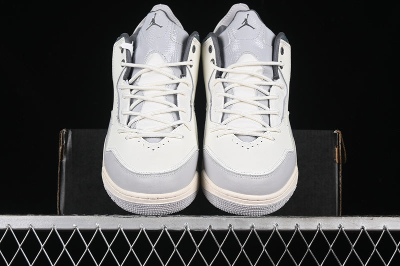 Nike Air Jordan Courtside 23 White Grey Sneakers