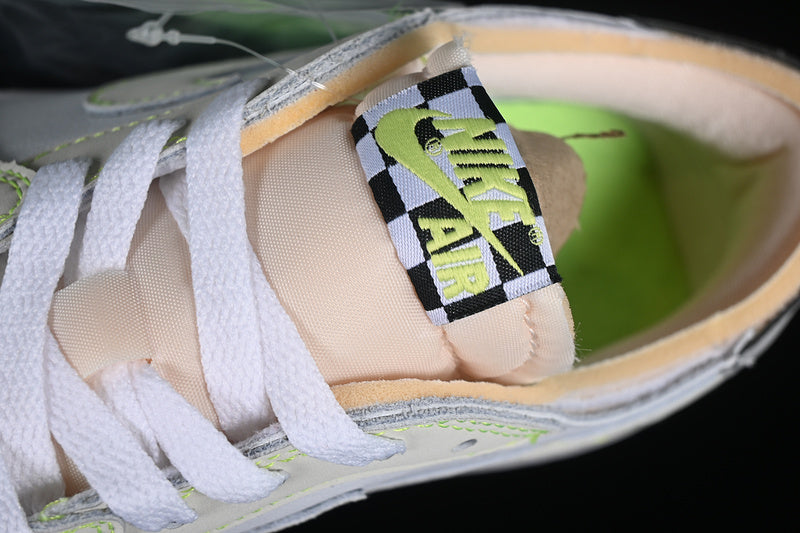 Nike Air Jordan 1 Low OG Black Sole White Ghost Green Sneakers