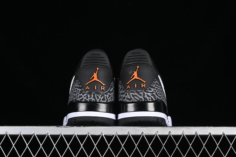 Nike Air Jordan Legacy 312 Low Black White Black Cement Sneakers