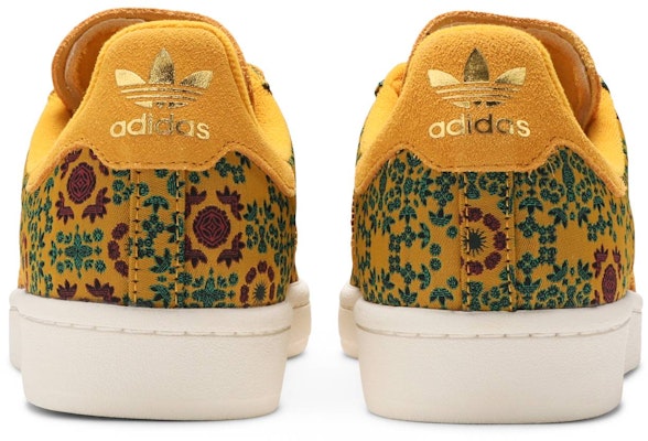 Yara Shahidi Adidas Campus Floral Yellow GW3232 Lifestyle Shoes
