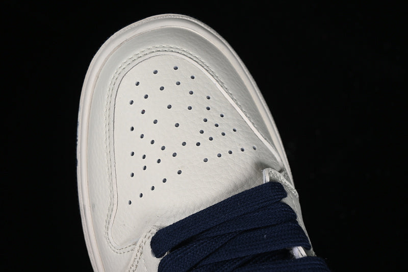 Nike Air Jordan 1 Low Louis Vuitton Blue Grey White Sneakers