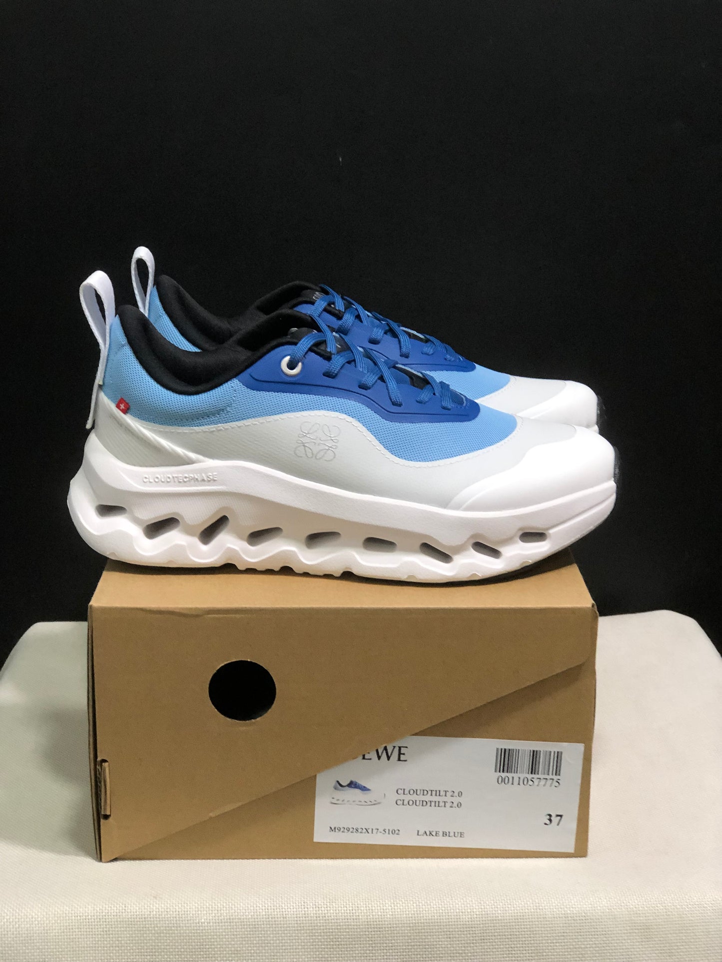 LOEWE x On Running Cloudtilt 2.0 Casual Sports Shoes Lake Blue
