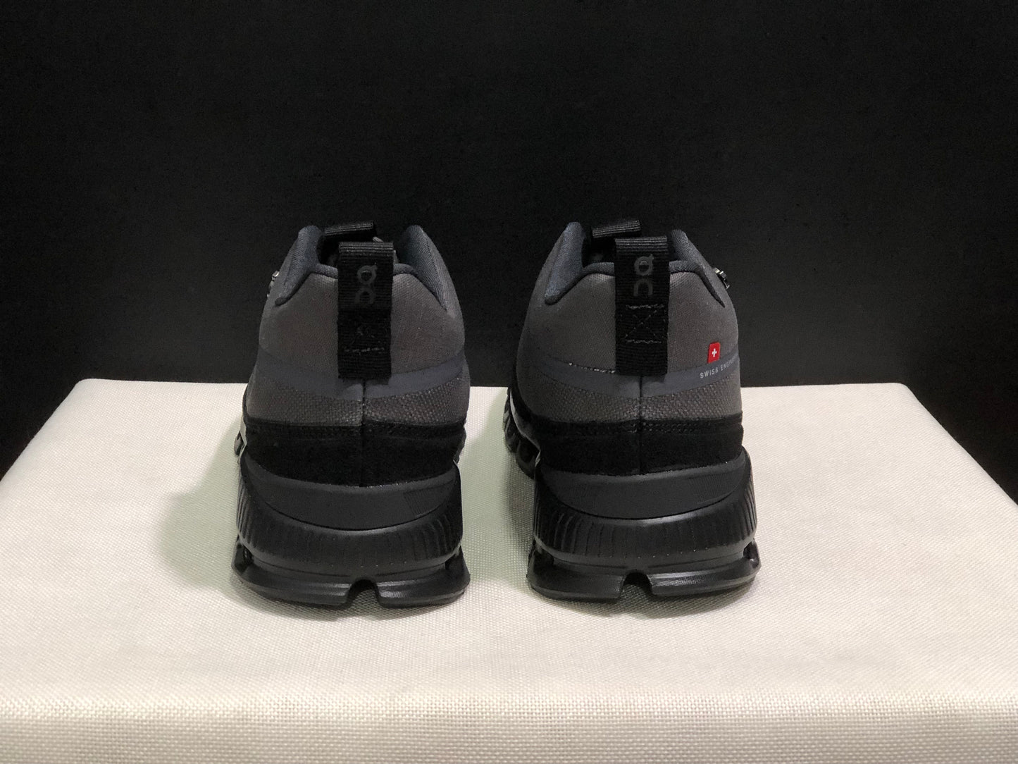 On Running Cloud Hi Edge Outdoor Training Running Shoes Dark Grey/Black