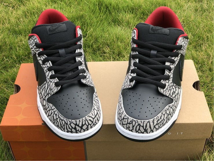 Nike Supreme Dunk Pro SB Low Black Sneakers