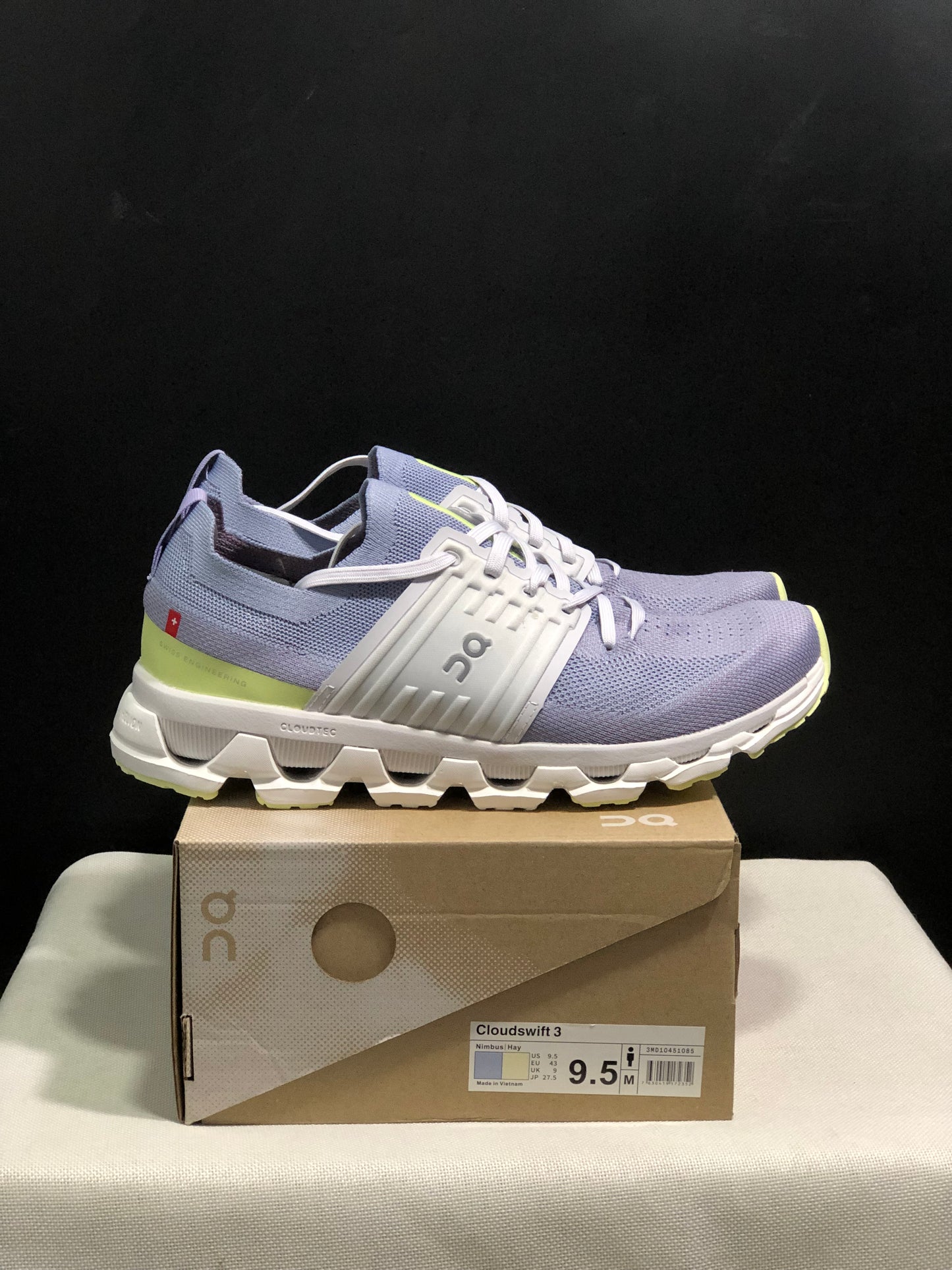 On Running Cloudswift 3 Trendy And Comfortable Running Shoes Light Purple/Hay