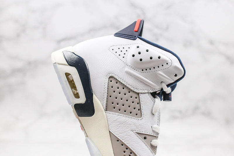 Nike Air Jordan 6 Retro Tinker 2018 White Gray Infrared Sneakers