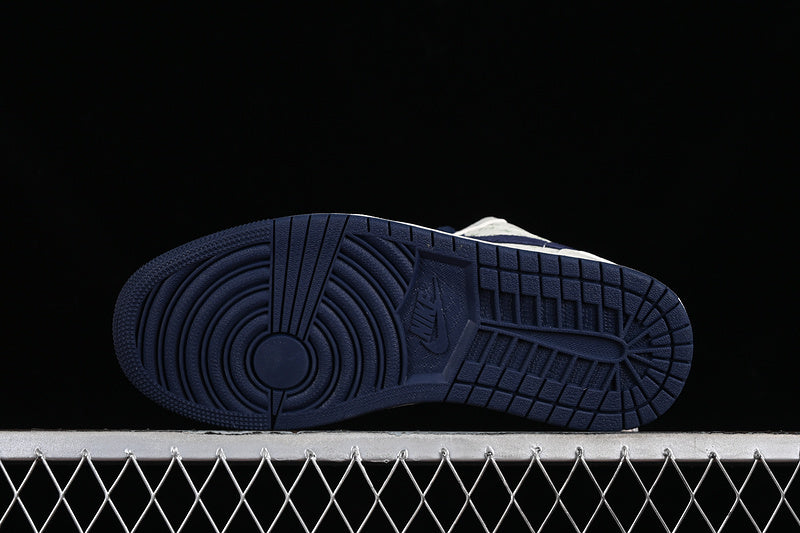 Nike Air Jordan 1 Low Louis Vuitton Blue Grey White Sneakers