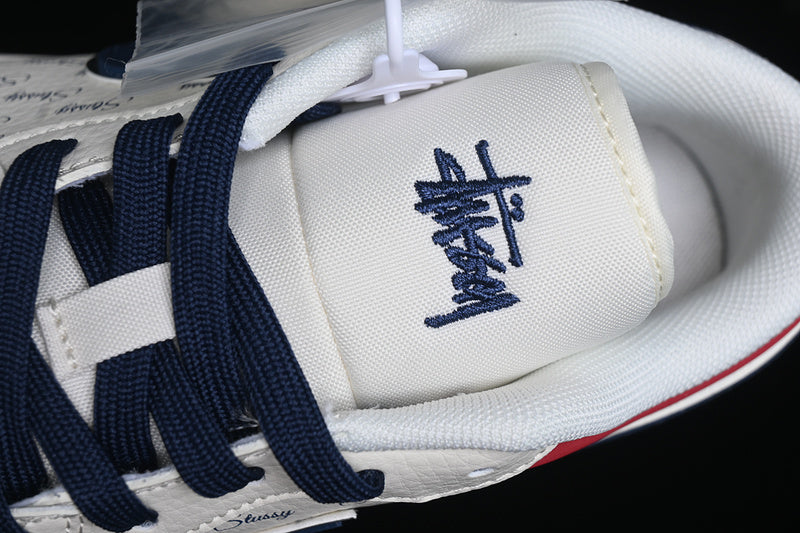 Nike Air Jordan 1 Low Red Blue White Sneakers