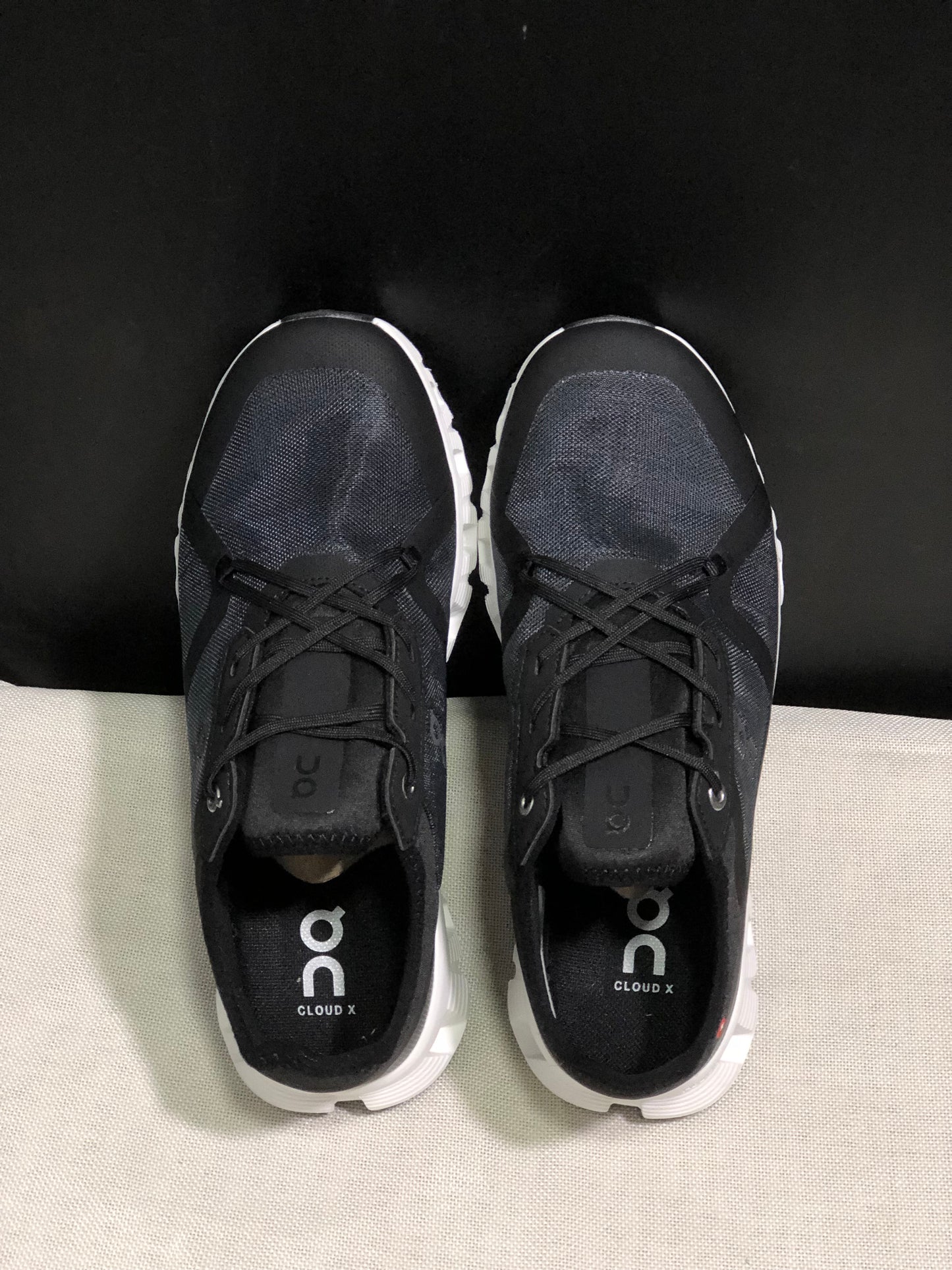 On Running Cloud X 3 AD Comfortable Wear-Resistant Training Shoes Black/White