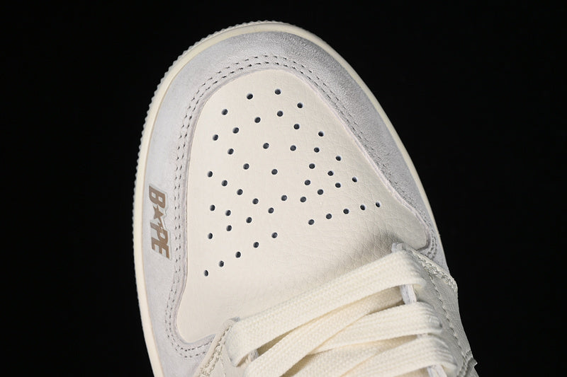 Nike Air Jordan 1 Low BAPE Coconut Milk Ash Sneakers