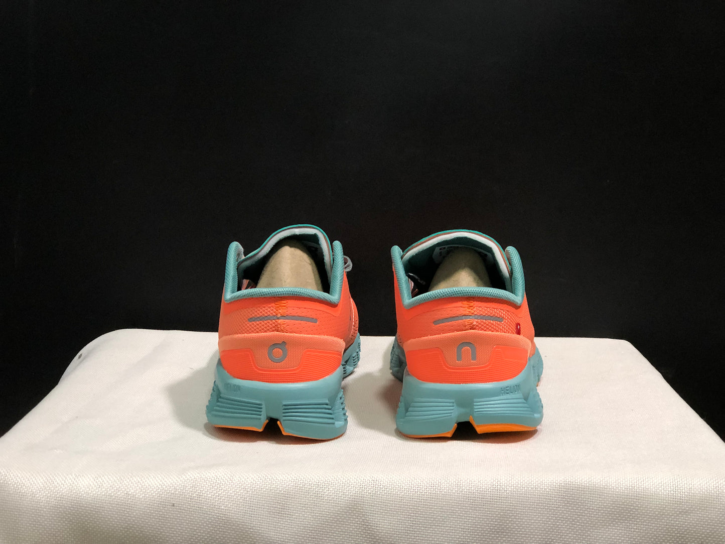 On Running Cloud X Lightweight Running Shoes Sea Green/Orange