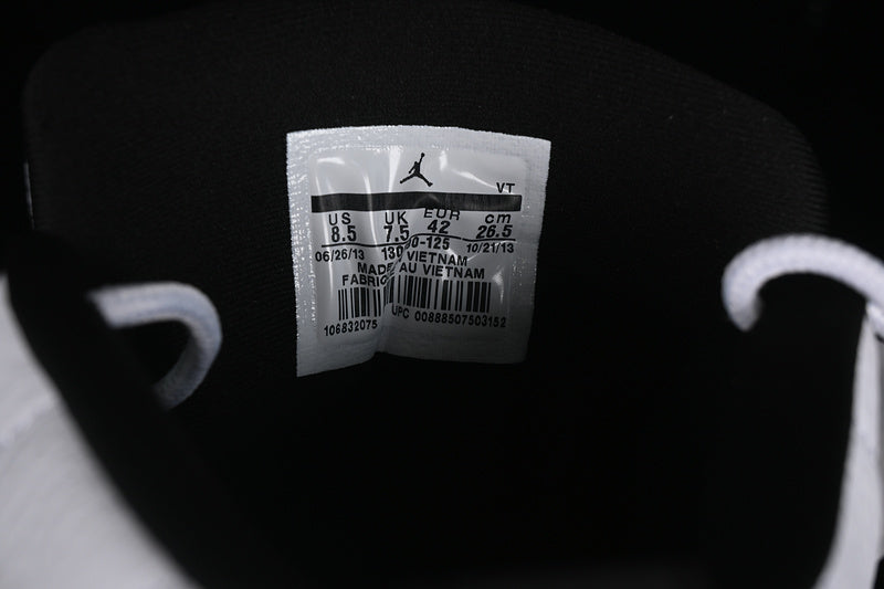Nike Air Jordan 12 Low Black White Sneakers