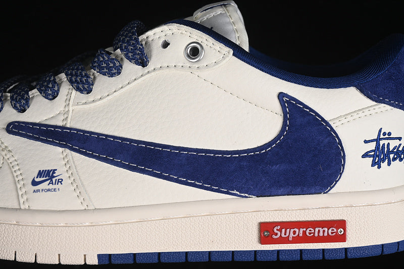 Nike Air Jordan 1 Low Travis Scott Fragment Design OG SP Navy White Sneakers