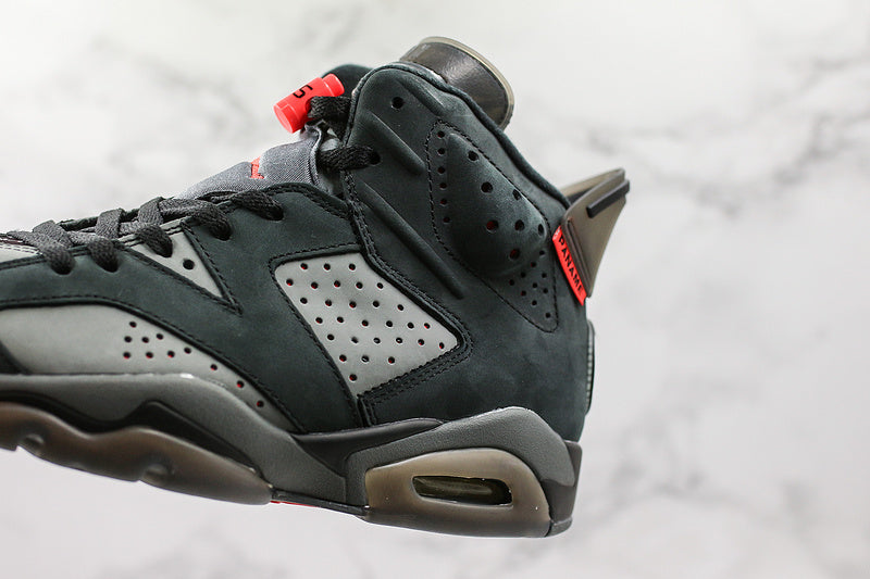Nike Air Jordan 6 Retro Paris Saint-Germain Iron Grey Sneakers