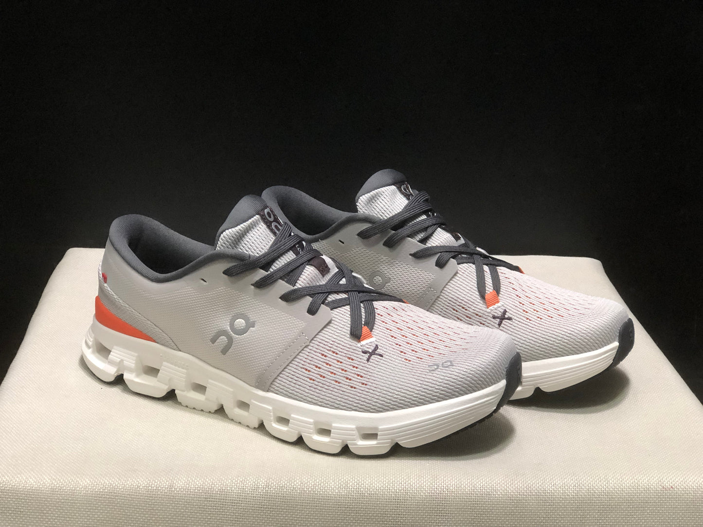 On Running Cloud X4 Comfortable Running Shoes Gray/Flame